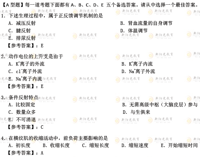 2017年同等学力申硕考试西医综合真题(部分)